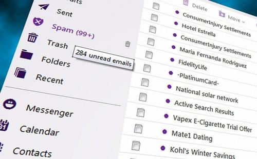 Spam has fallen to less than 50 percent of all email for the first time in a decade, Symantec said.