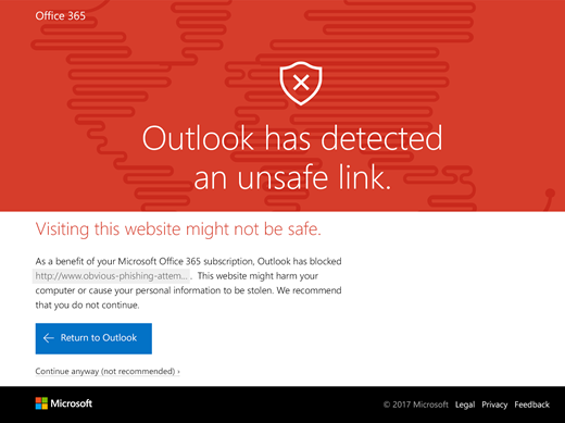 Outlook users with Office 365 subscriptions get better phishing protections